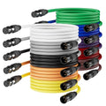 AuxLink XLR Cables, Microphone Cable 6ft 10 Pack, XLR Male to Female by AuxLinkcable