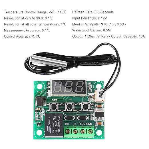 UMLIFE 2PCS Temperature Controller Module - Image 4