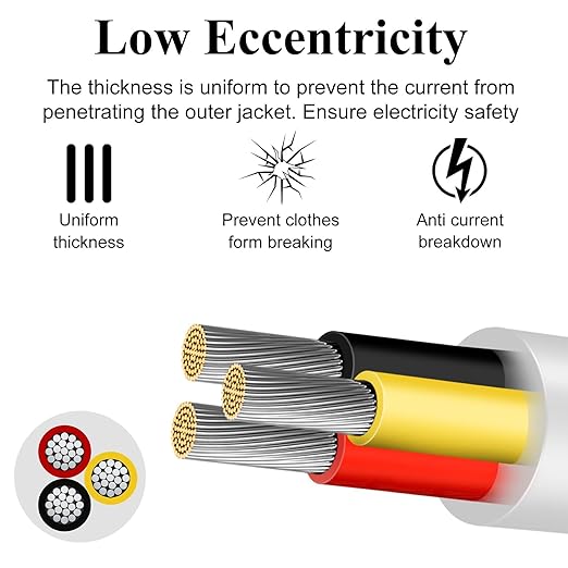 18 Gauge 3 Conductor Electrical Wire, 100FT Low Voltage 18/3 Tinned Copper - Image 4