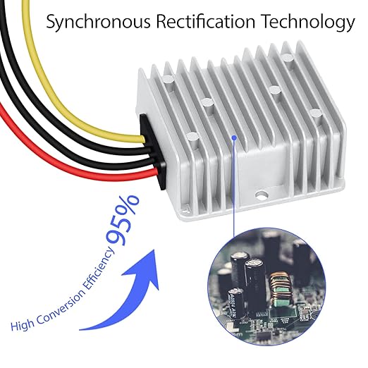 LeMotech DC 12v to 24v Converter 10A 240W Step Up Converter Voltage Reducer - Image 6