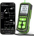 395FT Bluetoothed Green Laser Measuring Tool by Huepar