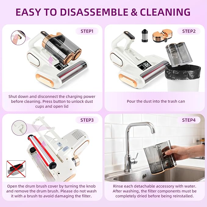 BESTING Mattress Vacuum Cordless - Image 5
