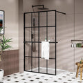 Goodyo 46" x 72" Shower Glass Door Tempered Glass Shower Screen by Goodyo