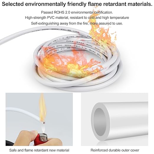 16 Gauge 3 Conductor Electrical Wire, 49.2FT Low Voltage 16/3 Tinned Copper - Image 6