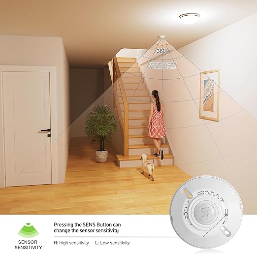 RAYZEEK 12V 24V Low Voltage Ceiling Sensor Pir Occupancy Motion Detector - Image 6