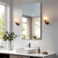 CILIBER Frameless Mirror, 24x40 Inch Rectangle Bathroom Mirrors by CILIBER