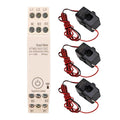 100A 3 Phase Power Meter Energy Consumption Electricity Usage Monitor by Walfront