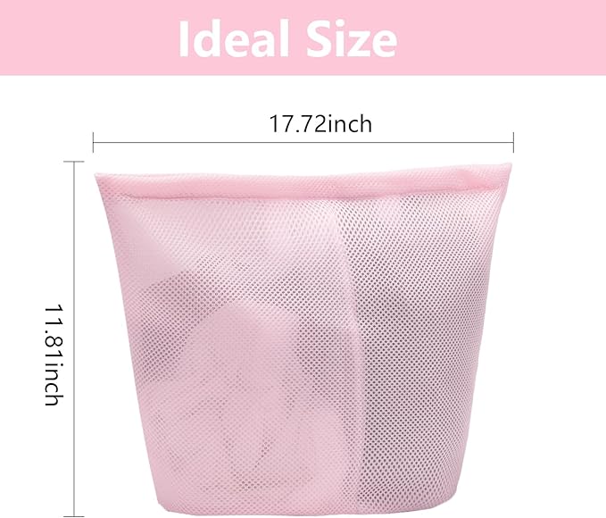 Guozcaray laundry bag with handles mesh laundry bags washing machine laundry - Image 2
