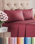 King Size 4 Piece Sheet Set by CGKUnlimited
