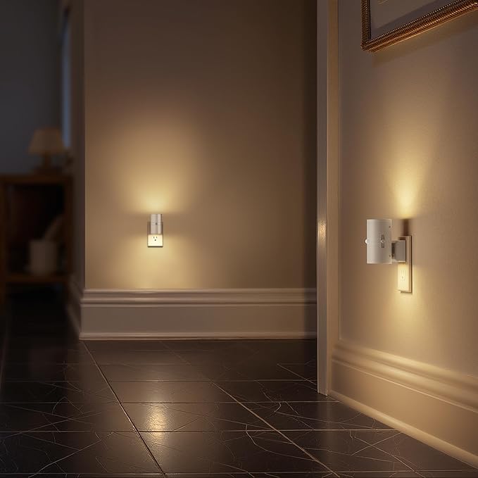 Briignite Motion Sensor Night Light, 2 Pack Motion Activated Plug in Night - Image 9