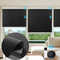 ZSTARR Motorized Smart Blind for Window, Automatic Blackout Roller Shade by ZSTARR