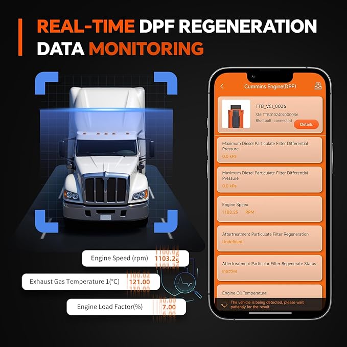 TopTekk for DPF Reset and Regeneration Tool, Compatible - Image 4