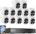 Hiseeu 16 Channel 3K Wired Security Camera System by Hiseeu