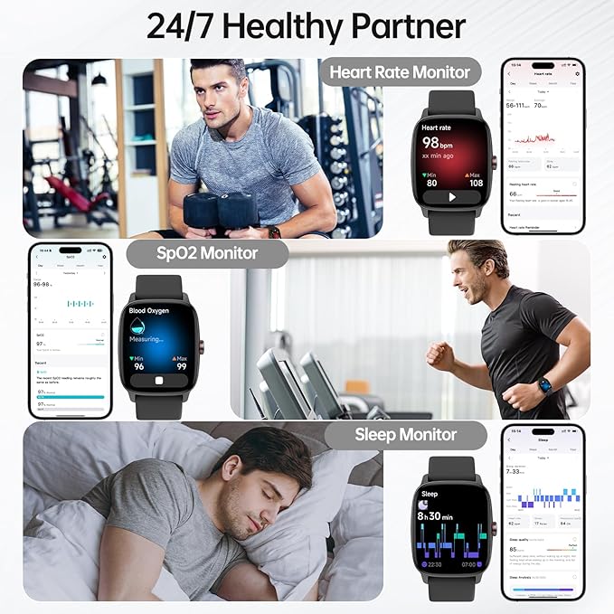 Smart Watches for Women Men - Image 4