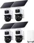 eufy Security eufyCam S4 4-Cam Kit, 4K Solar Camera Wireless Outdoor, Triple by eufySecurity
