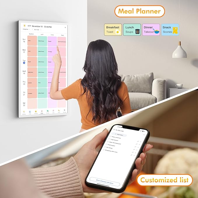 27 Inch Digital Calendar Chore Chart - Image 2