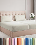 Split King Size 5 Piece Sheet Set by CGKUnlimited