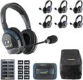 EARTEC HUB7D Ultralite-HD 7 Person Full Duplex Wireless Intercom Headset by Eartec