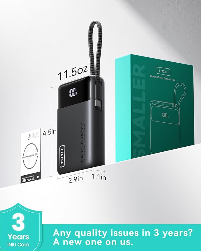 INIU 45W Portable Charger, Smallest 20000mAh Power Bank - Image 7