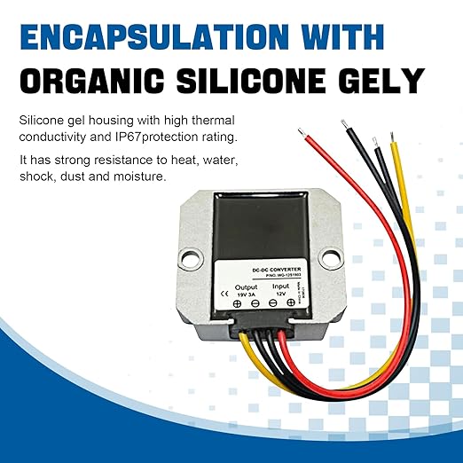 8V-36V to 12V DC Buck Boost Converter, 20A 240W Step Down Up Regulator Voltage - Image 4