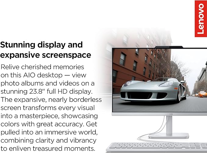 Lenovo IdeaCentre Everyday Tasks 24" Full HD All-in-One Desktop Computer • - Image 4