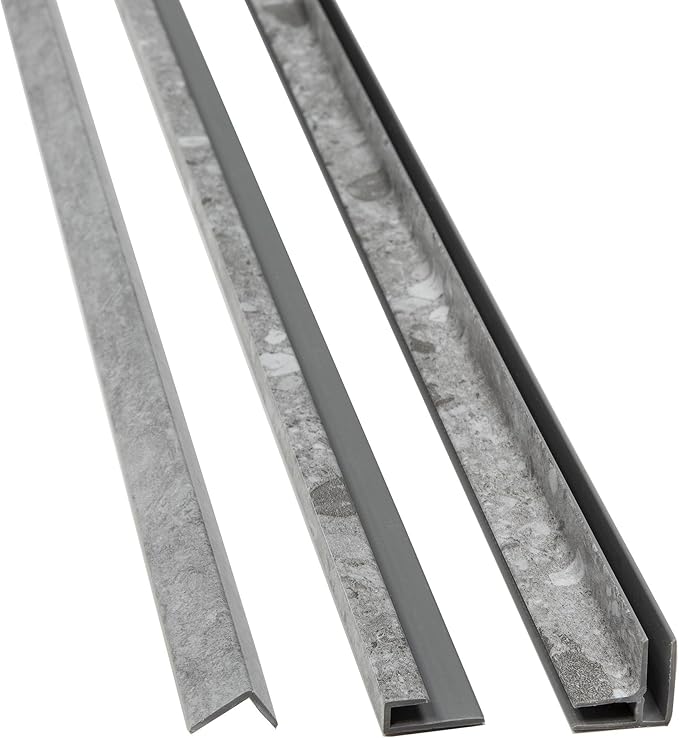 Palisade 78in x 60in x 36in Waterproof Vinyl Shower Surround Kit - Image 8