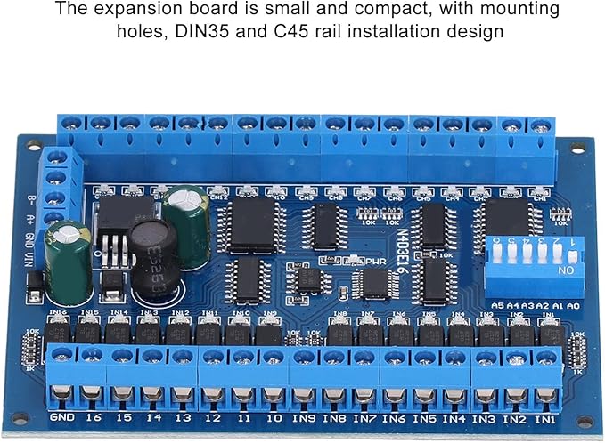 16 Input 16 Output Expansion Board RS485 16 Channel Remote Control Switch - Image 2