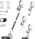 Klarpul Cordless Vacuum Cleaner, 2 Batteries 140 Mins Runtime 600W 50Kpa Stick by Klarpul