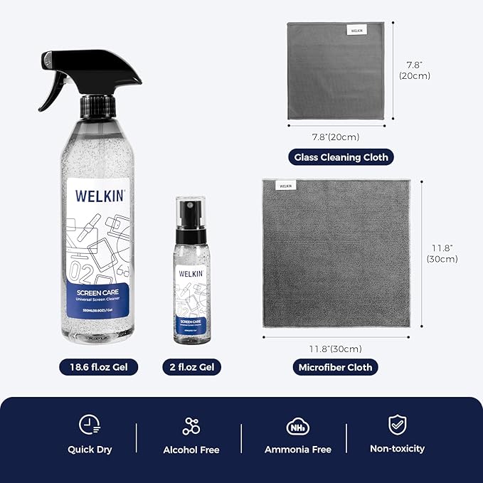 WELKIN Screen Cleaner Spray Kit - Image 8