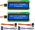 FREENOVE I2C IIC LCD 1602 Module, New Type TWI Serial 16x2 Display, Compatible by Freenove