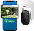 Arlo Essential Pan Tilt Security Camera 2K + 6 Months of Secure Plus Plan by Arlo