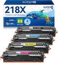 218X 218A Toner Cartridges 4 Pack 3301fdw by LEMEROSUPERX