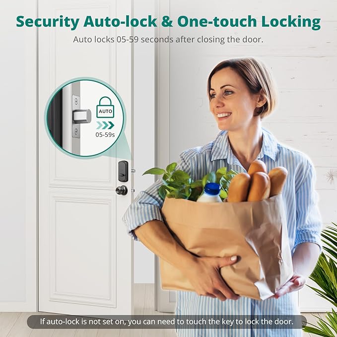 AkaGear DS10 Keyless Entry Door Lock - Image 5