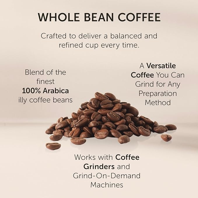 Illy Intenso Whole Bean Coffee, Dark Roast, Robust And Full Flavored - Image 7