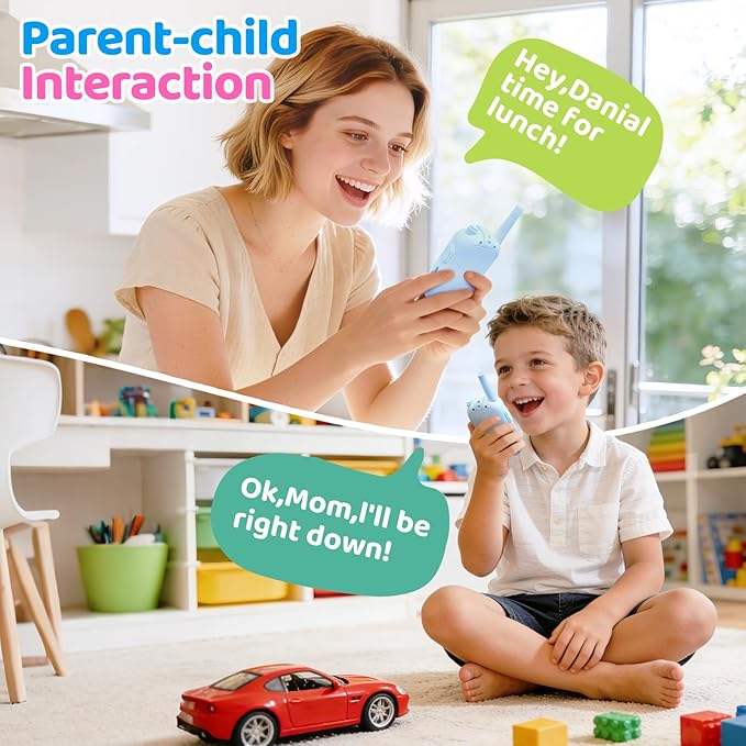 Video Walkie Talkies for Kids Toys, Birthday Gifts for Grandkids, 2 Pack HD - Image 4