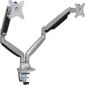 Mount-It! Dual Monitor Arm Mount Desk Stand Two Articulating Gas Spring Height by Mount-It
