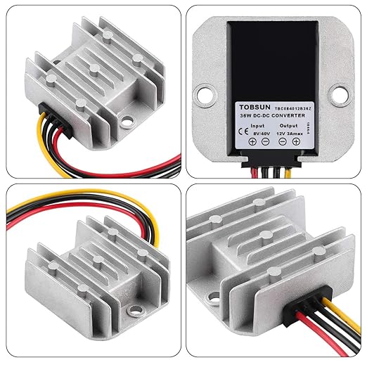 DC Voltage Reducer Converter DC 8V-40V to 12V 3A 36W Automatic Step Down Up - Image 5