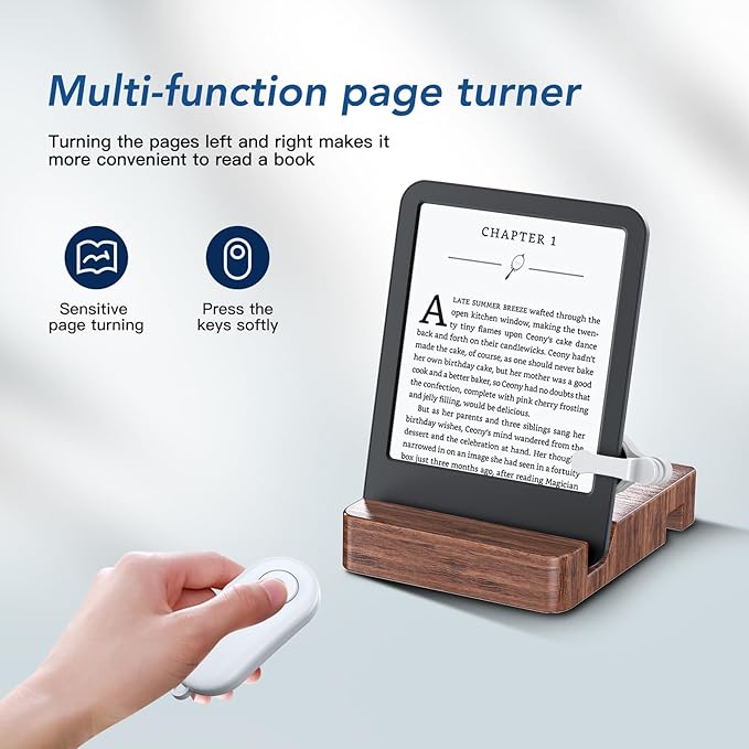 Remote Control Page Turner for Kindle Paperwhite Oasis Kobo eReaders, Kindle - Image 2
