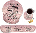 Keyboard Wrist Rest + Mouse Pad Wrist Support Set by Unknown