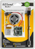 EZSound Multiplay Push Button Recordable Sound Chip | Plays Multiple Recordings by EZSound