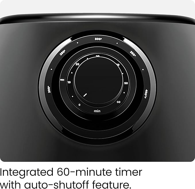 CHEFMAN Small Air Fryer Healthy Cooking, 3.6 Qt, User Friendly and Dual Control - Image 7