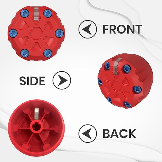 4 Pack - 2nd Gen Tacoma Accessories AC Knob Upgrade - 2005, 2015 Tacoma Climate - Image 5