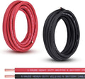 Shirbly 6 Gauge Battery Cable, 20FT Red + 20FT Black 6 AWG Pure Copper Wire by Shirbly