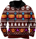 Halloween Hoodie Men Graphic Pumpkin Ghost Printed Sweatshirt Casual Trendy by Spatofa
