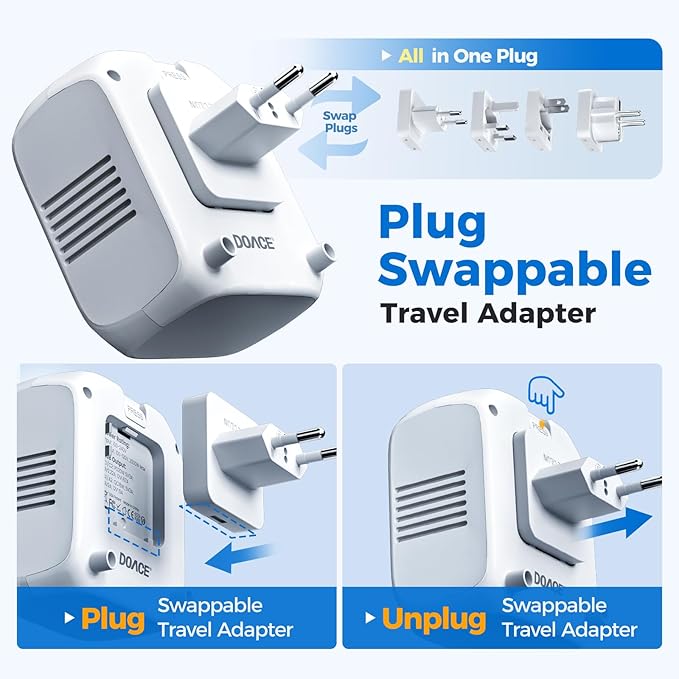 DOACE 2000W Voltage Converter US to Europe - 220V to 110V Converter - Image 9