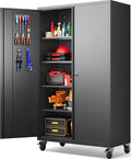 SISESOL Wide & Deep Metal Storage Cabinet by SISESOL