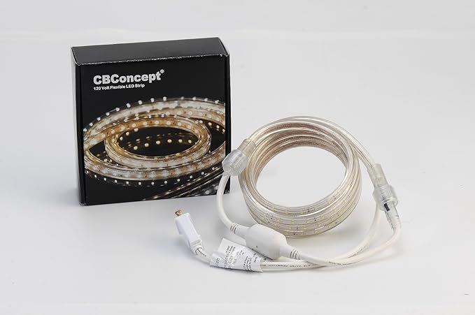 CBconcept UL Listed, 6.6 Feet, 720 Lumen, 6000K Pure White, 110-120V AC - Image 4