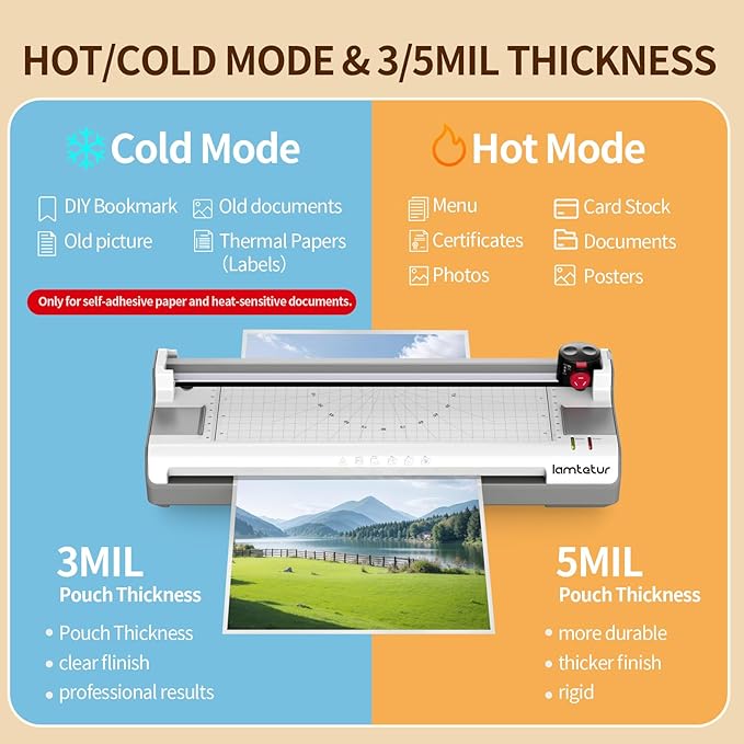 7-in-1 Thermal Laminator Machine 11X17 - Image 4