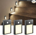 VST Motion Sensor Step Night Lights, Rechargeable Battery Powered Stair Lights by VSTLighting