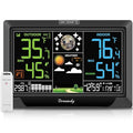 DreamSky Weather Station Indoor Outdoor Thermometer Wireless, Atomic Clock by DreamSky